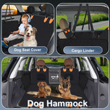 Pet Car Seat Detachable Rear-Seat Pet Mat For Cars