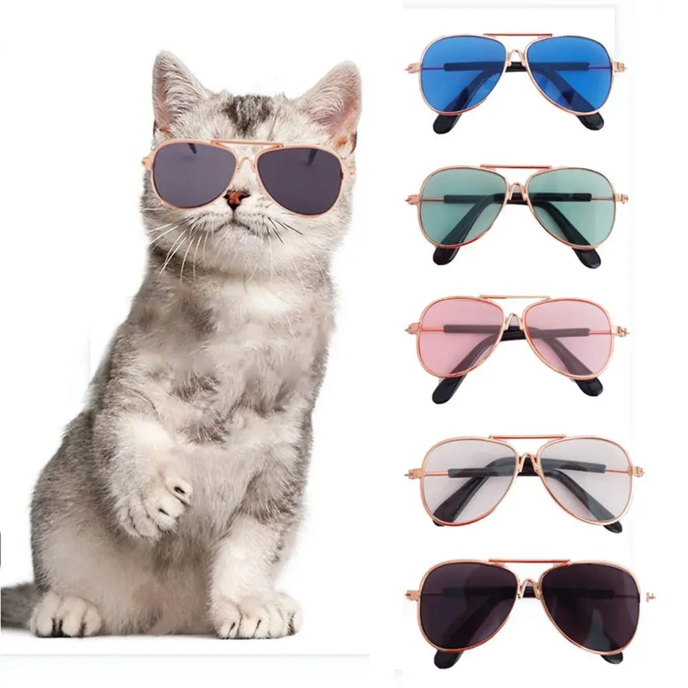 Cats Lovely Reflection Pet Accessoires Fashion Eye Wear Pet Products Pet Glasses Cat Dog Sunglasses Photos Props 
