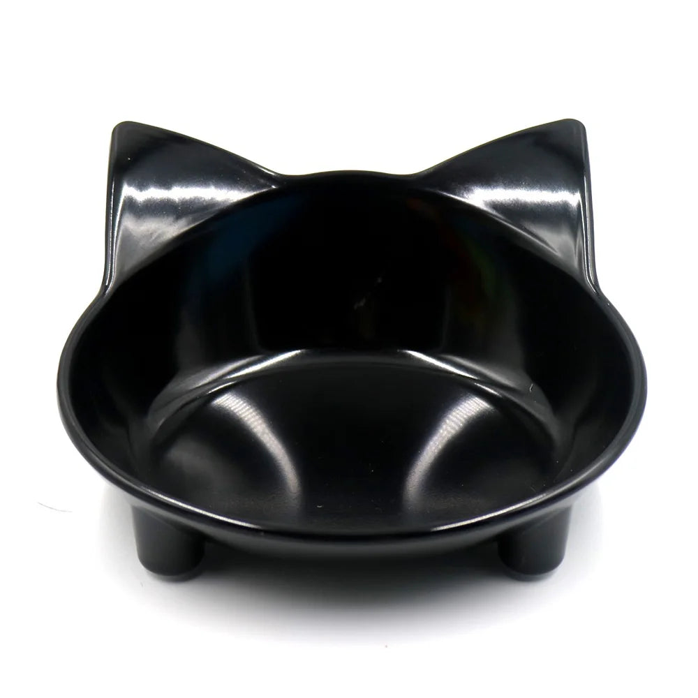Colorful Cat Food & Water Dishes, Safe Pet Feeding Bowls, Practical Pet Supplies for Cats 