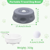Dog Liquid Lick Bow Dog Slow-Feeding Plate Non-Slip Spherical Pet Licking Bowl